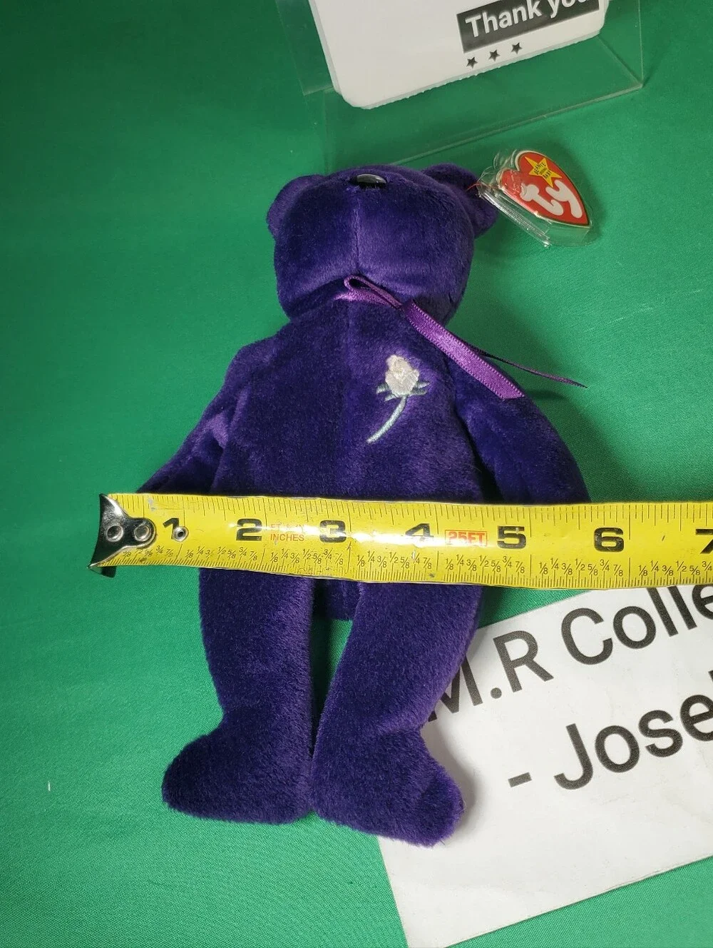 ty beanie babies princess diana 1997 bear set of 3 vintage collectibles with tag